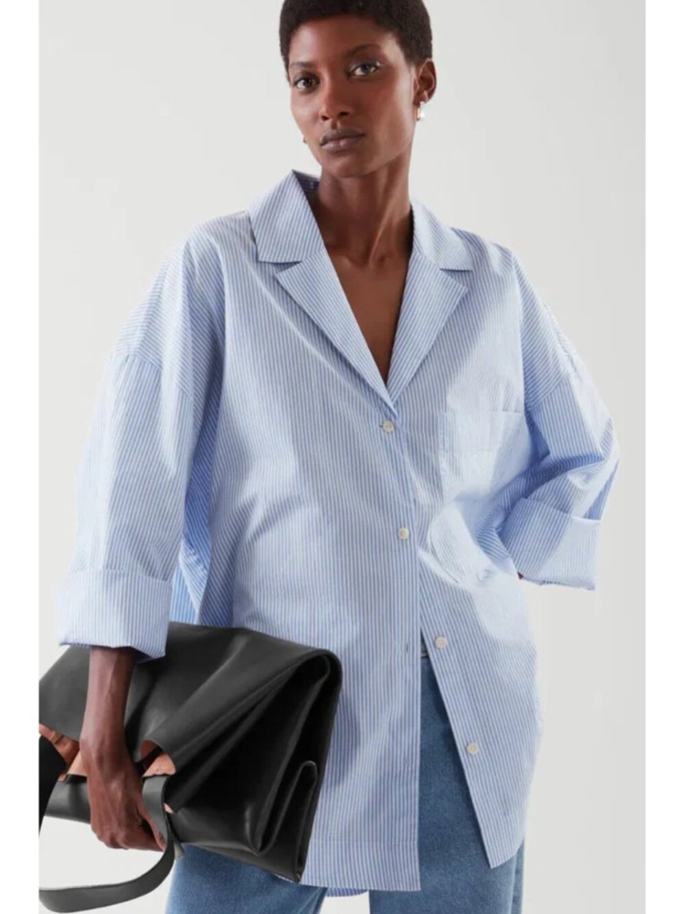 COS Relaxed Camp Collar Shirt S $89